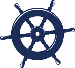 Obraz premium the entire steering apparatus of a ship.
