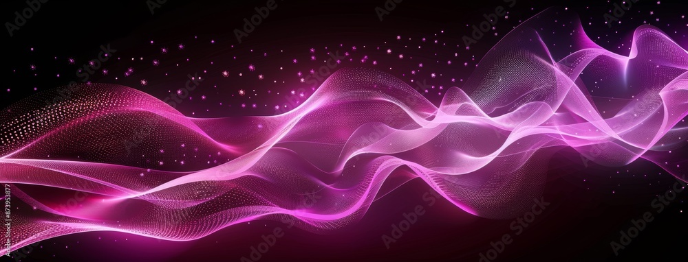 Poster an abstract background of music. equalizer for music, showing sound waves in conjunction with musica