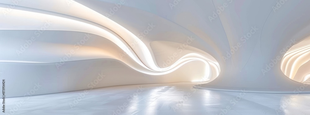 Poster the background is abstract technology, and it is designed with a minimal architecture. the wallpaper
