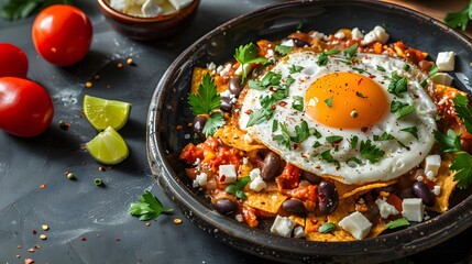 A colorful plate of rice, chicken, vegetables, and stew offers a delicious and hearty meal