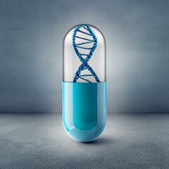 capsule with DNA inside