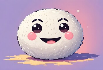 rice kawaii pixel art