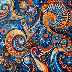 Abstract background pattern.