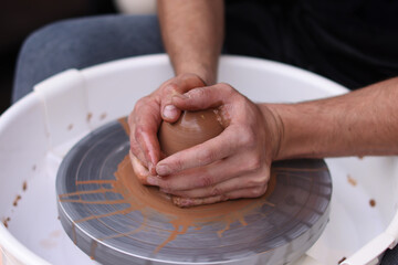 hands of a potter