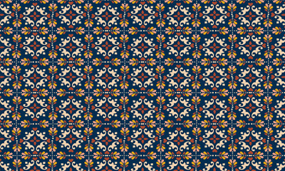 damask seamless pattern background. Classical old fashioned damask ornament, royal victorian seamless texture for wallpapers, textile, wrapping.