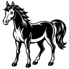  horse house logo, western horse logo, horse farm logo