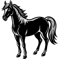 horse house logo, western horse logo, horse farm logo, 