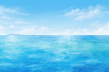 Obraz premium Blue sea backgrounds outdoors horizon.