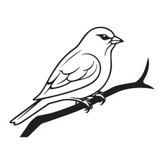 bird vector icon 