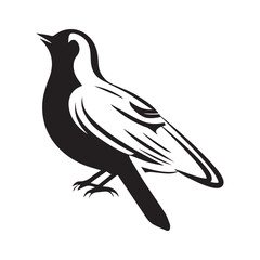 bird vector icon 