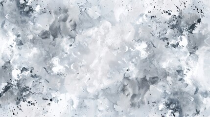 Obraz premium Abstract Grey and White Marble Painting