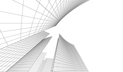 architectural drawing 3d