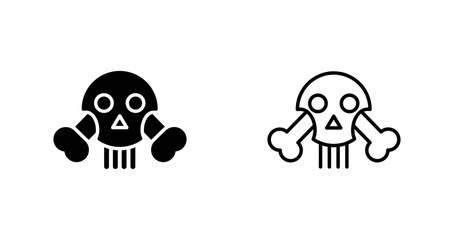 Bones Exhibit Vector Icon