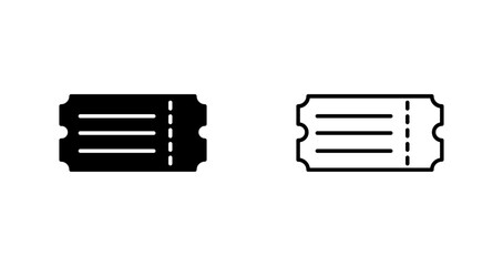 Tickets Vector Icon