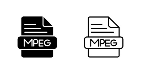 MPEG Vector Icon