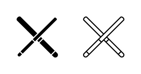 Pool Cue Vector Icon