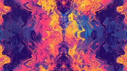 A vibrant and captivating seamless pattern featuring abstract colors designed for a textured background