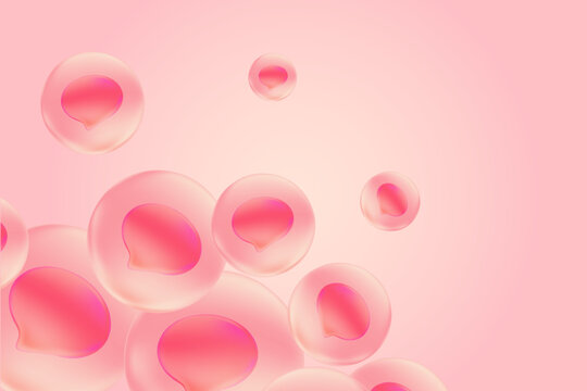 3D speech bubbles flowing for online chat, social media icon isolated pink background. 3d comments thread mention or user chat with social media. 3d speech bubbles icon vector