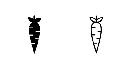 Carrots Vector Icon