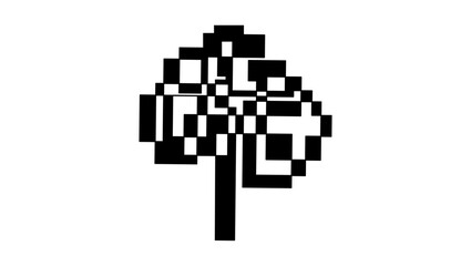 digital tree, Tree Tech Logo, Tree Tech Logo