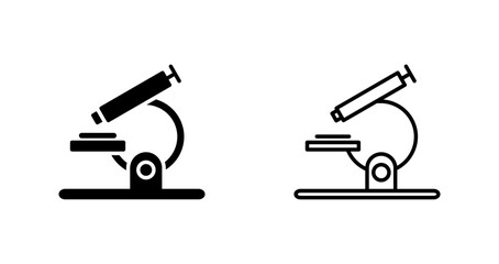 Microscope Vector Icon