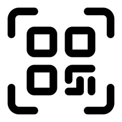 qrcode,qr icon for illustration