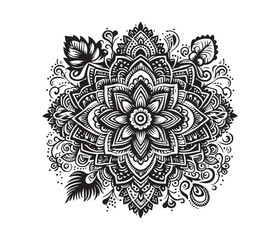 Mehndi lace vector design,awesome Mehndi lace svg,high resolution printable Mehndi lace artwork