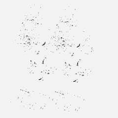 Fototapeta premium Vintage texture white abstract background. Vector illustration glitter particles.