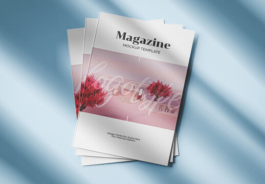 Magazine Set Mockup