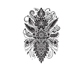 Mehndi lace vector design,awesome Mehndi lace svg,high resolution printable Mehndi lace artwork