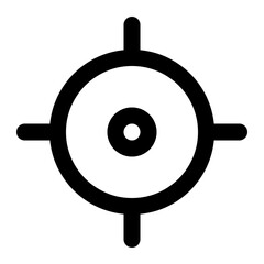 target icon for illustration