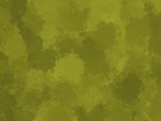 Abstract green with colorful paint splatters