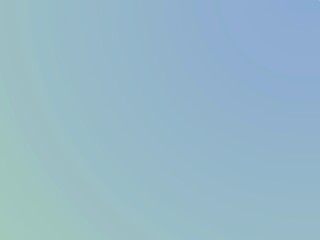 Abstract gradient blue and green hues background 