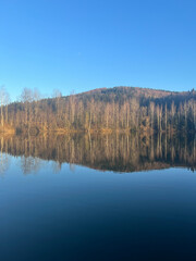 lake in the mountains