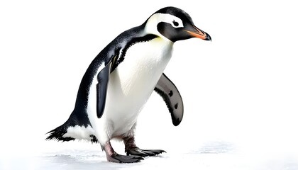 Fototapeta premium penguin, penguin on white background