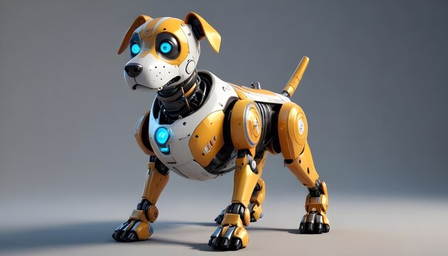 3D dog robot 