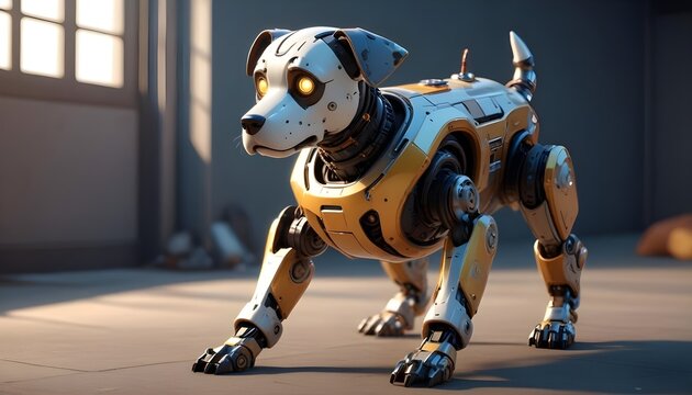 3D dog robot 