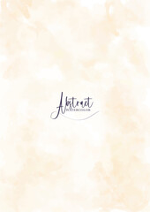Abstract watercolor paint background art