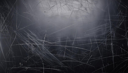 Scratches texture, Black grunge background with space for your text; copy and template; modern design