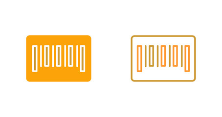 Barcode Vector Icon