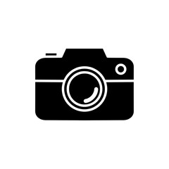 Camera Icon. Camera symbol. Camera vector icon flat, isolated on white