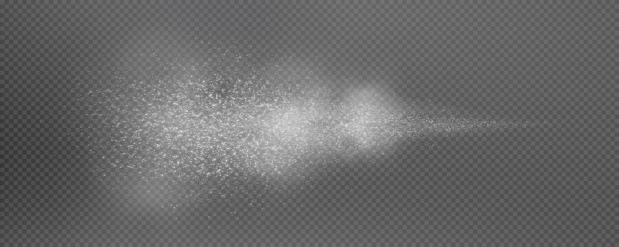 Water spray mist atomizer dust aerosol, air atomizer sprayer on transparent background. Fire extinguisher png.