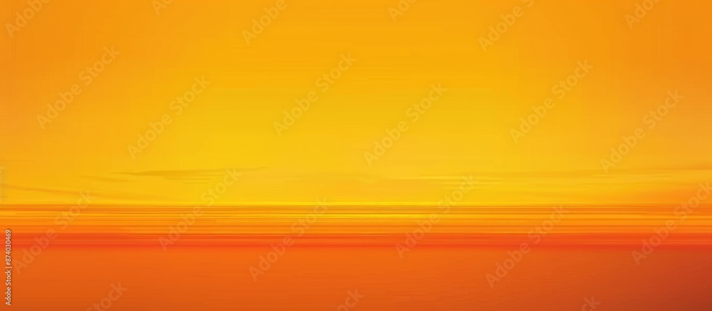 Canvas Prints Golden Sunset Over Horizon