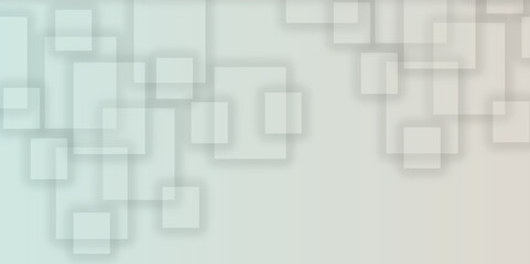 Abstract white background design with layers of textured white transparent material in triangle and squares shapes. White color technology concept geometric line vector white light grey background.