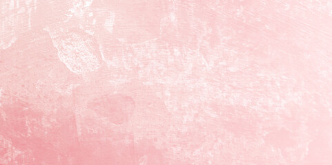 Abstract pink pastel concrete textured background, grunge texture with background for design. Pink background with space. frame Soft pink background with watercolor alpha grunge texture.