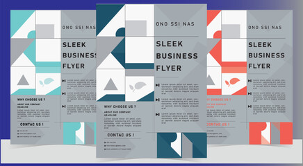 Brochure design, cover modern layout, annual report, poster design, flyer in A4