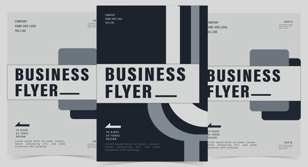 Brochure design, cover modern layout, annual report, poster design, flyer in A4