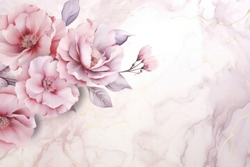 Pastel flowers rose backgrounds pattern.