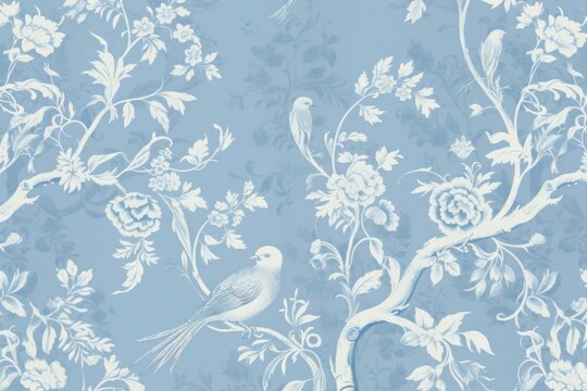 Lovely bird wallpaper pattern nature.