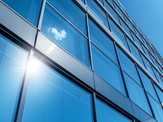 Fototapeta premium Precision Application of Low E Window Coating for Improved Thermal Performance